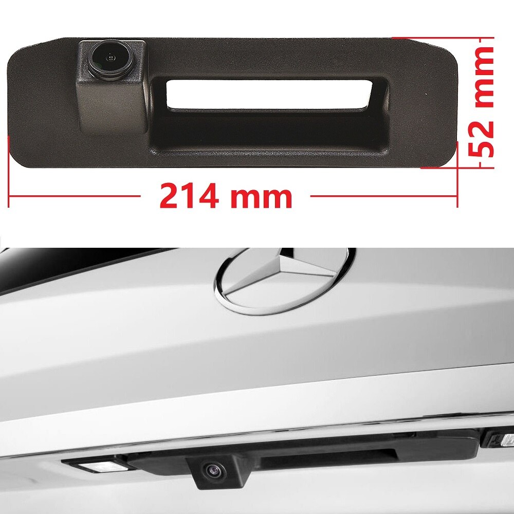 Handle Rear View Camera for Mercedes A-Class A180 A200 A260 W176 GL X166 ML W166 vito W447, Misayaee Backup Reverse HD Camera