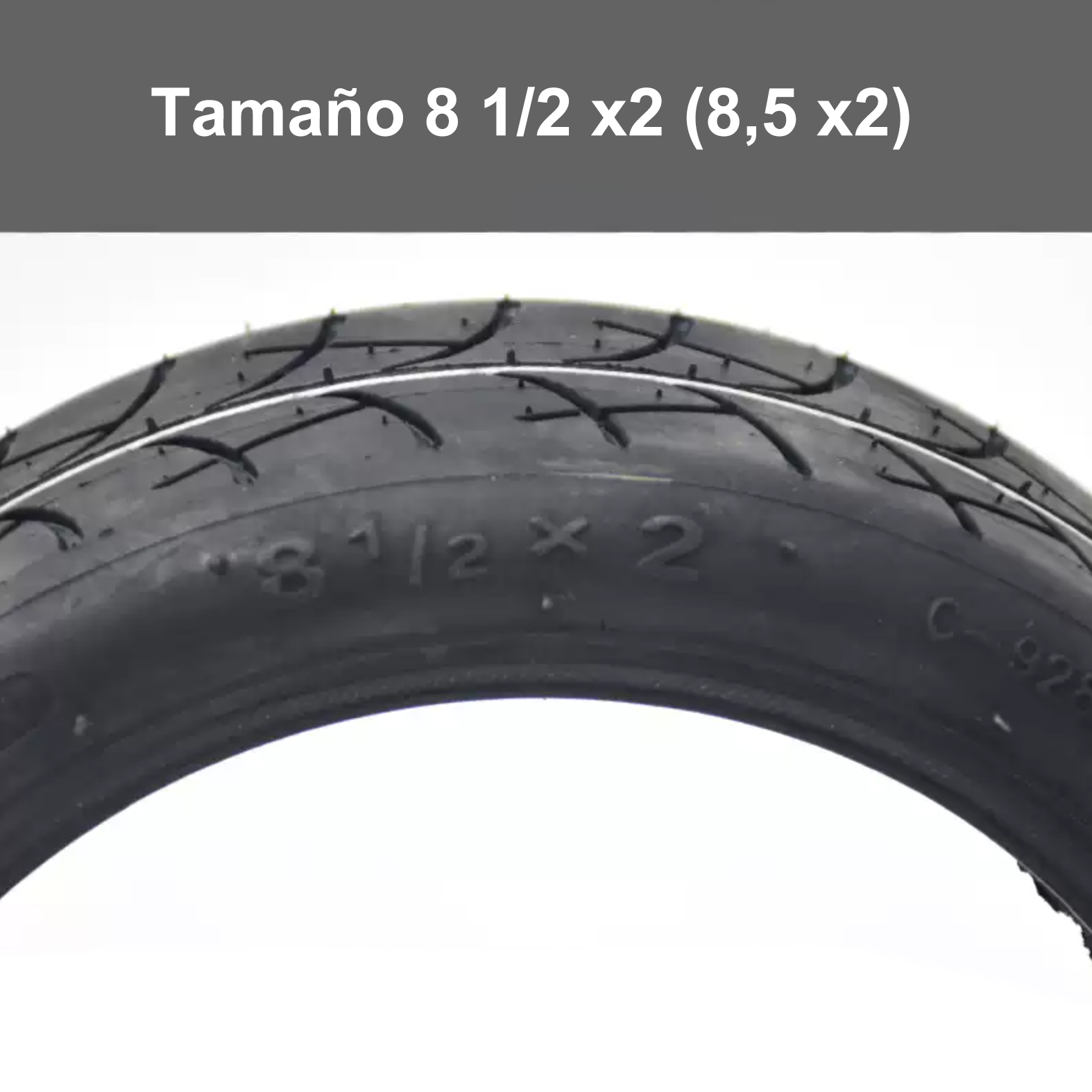 Wheel 8 1/2x2 CST for Xiaomi M365 Pro 1s Essential electric scooter, replacement wheel with tube camera 8,5X2