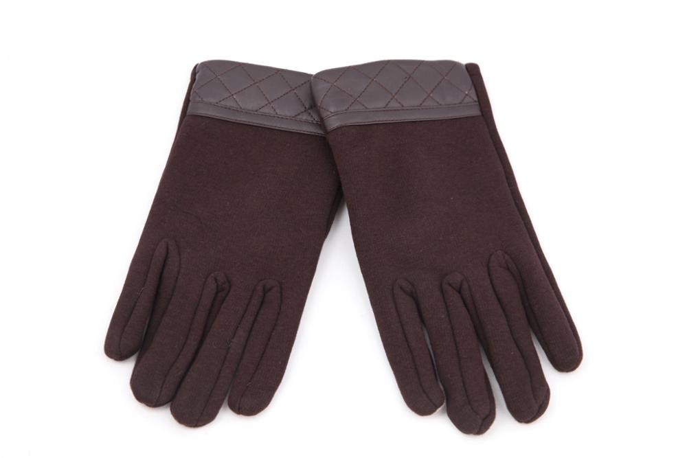 Outdoor Verdikking Herfst En Winte Houden Warme Fleece Handschoenen Telefoons Kan Tentakels Set Van Mannen 3 Kleur: coffee