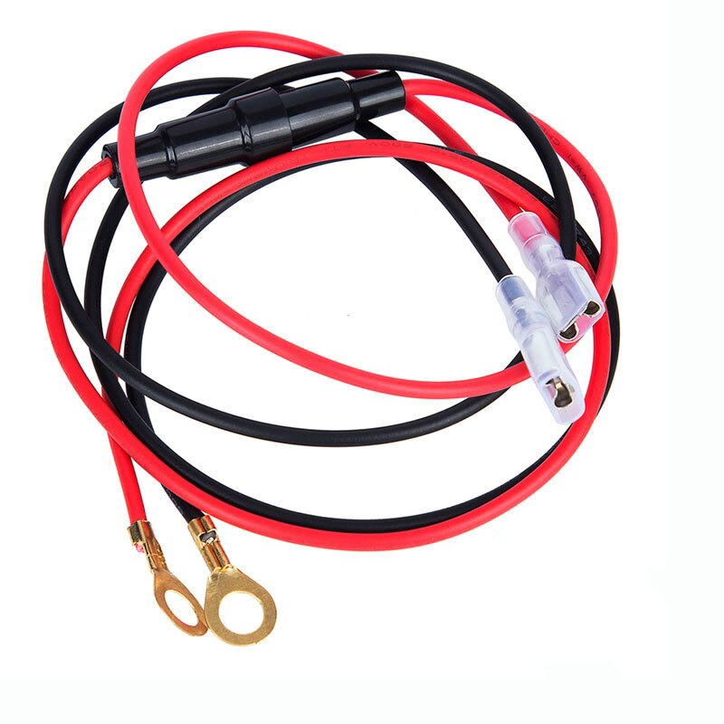Cable de conector de fusible para coche y motocicleta, 60CM, 10A