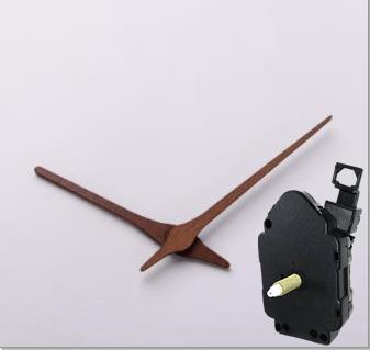 10sets Wooden Hands Wall Clock Mechanism Replacement Quartz Clock Pendulum Movement Large Clock Hands Clockwork Accessories Part: G