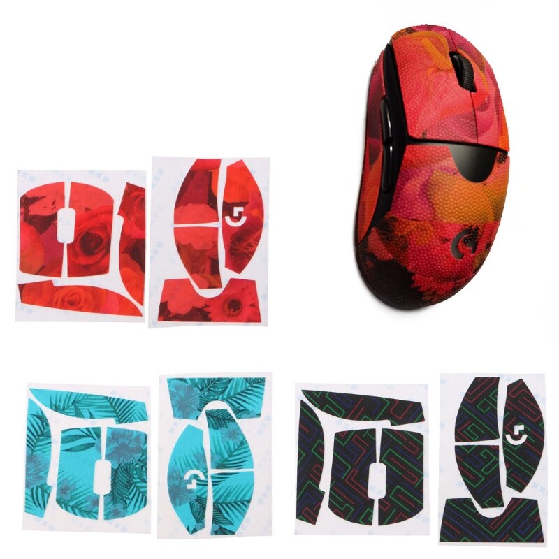 Suck Sweat Gaming Mice Skin Ultra-Thin Anti-Slip Sticker Mouse Grips Tape for Logitech G Pro Wireless Mouse 1 Set