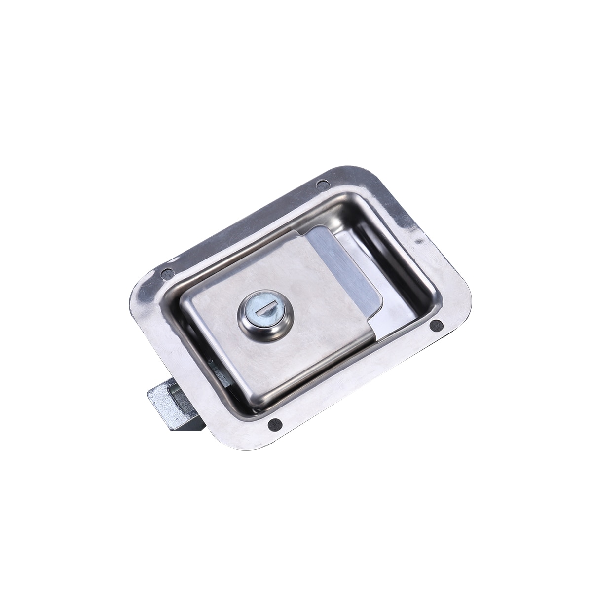 1Pcs Lock Durable Practical Universal Portable Stainless Steel Door Latch Paddle Handle Lock for Trailer Special Vehicle A30