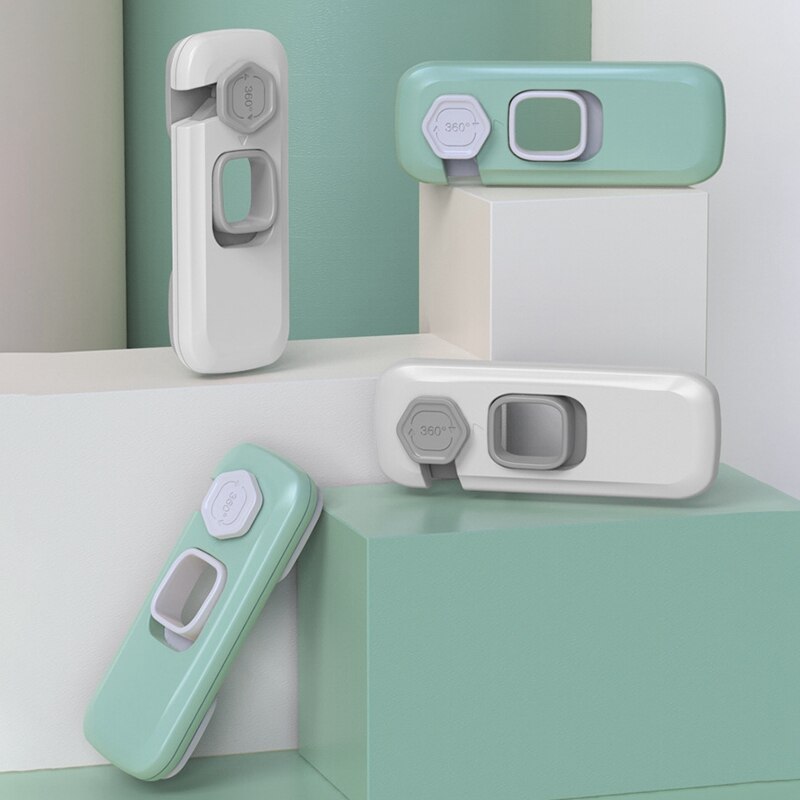 1pc Child Safety Lock Child Lock Protection Cabinet Drawer Door Refrigerator Protection Anti-Pinch Children Lock Buckle for kids
