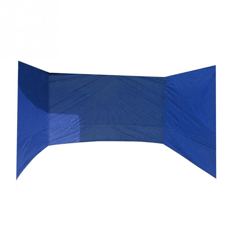 Anti-UV Accessories Sidewall Durable Outdoor Tent Waterproof Reusable Folding Oxford Cloth Windproof Portable Gazebo Side Panel: Blue 9M Types1