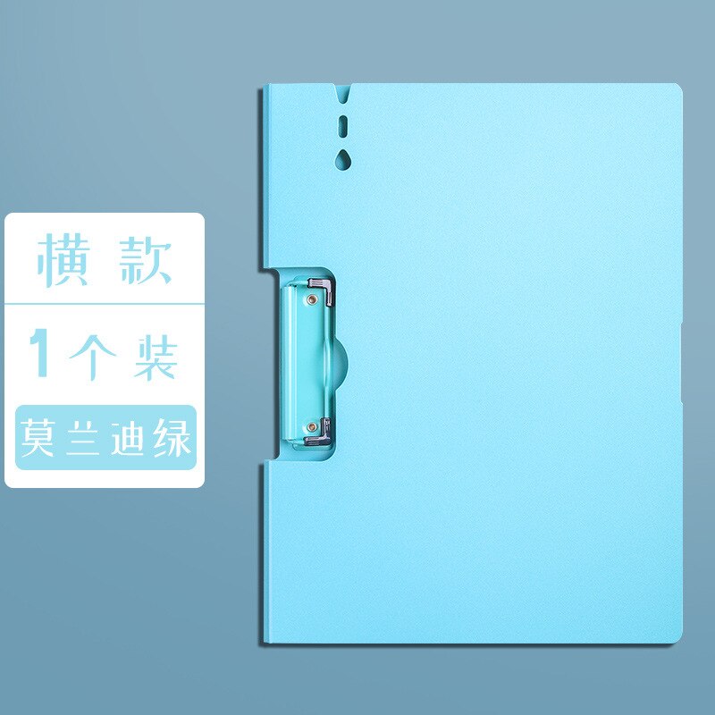 Dossier vertical A4, fournitures de bureau pour entreprises, classeur horizontal, livre de données, test, papier de stockage, clip pad: C3