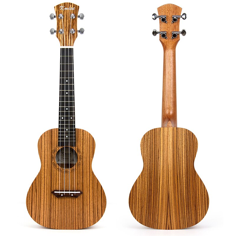 Kmise Tenor Ukulele Ukelele Uke 26 inch 18 Frets Zebrawood 4 String Hawaii Guitar Musical Instrument