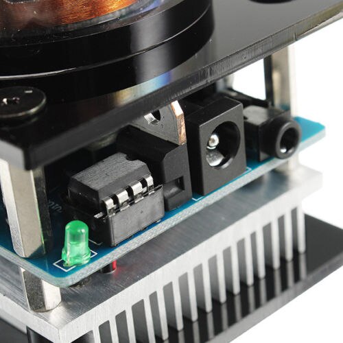 AC 100-240 V hoch Energie Musik Tesla Spule Plasma Lautsprecher + Adapter stecker und spielen
