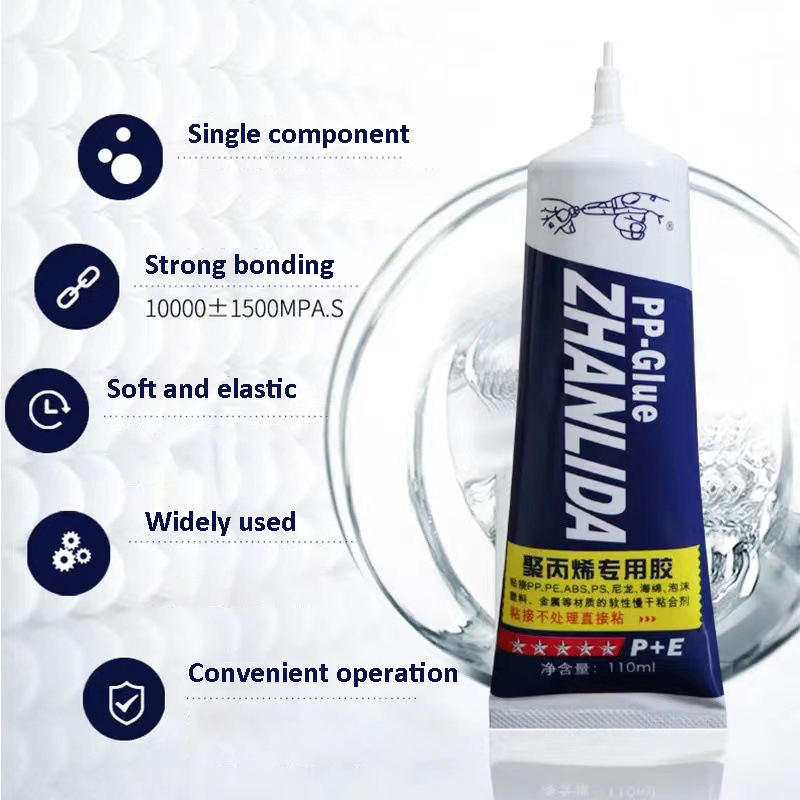 110ml polypropylen pp lim pe eva abs pu plast metall vattentätt mjukt lim starkt pvc lim
