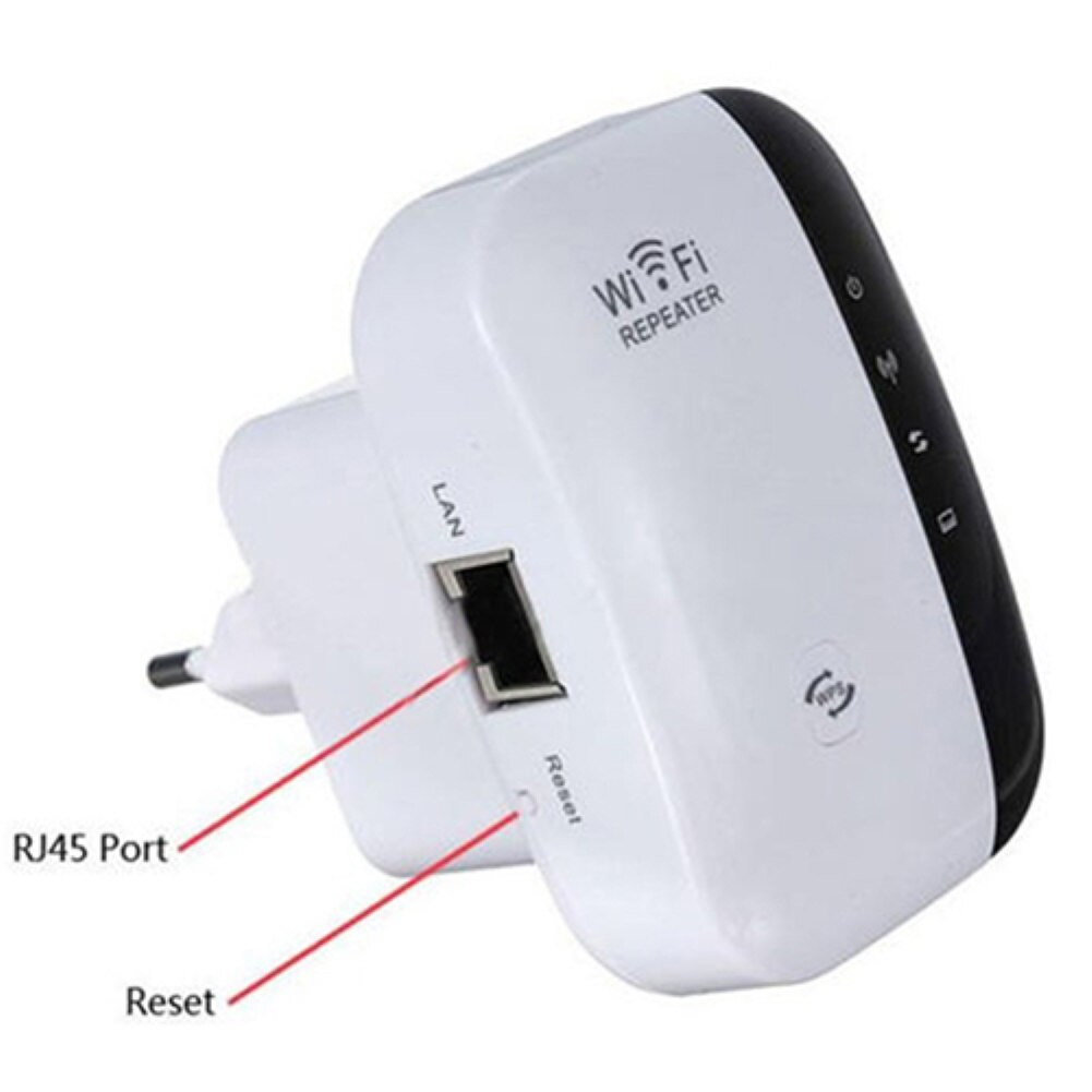 US/EU/UK Plug WiFi Range Extender Super Booster 300Mbps Superboost Boost Speed Wireless WiFi Repeater