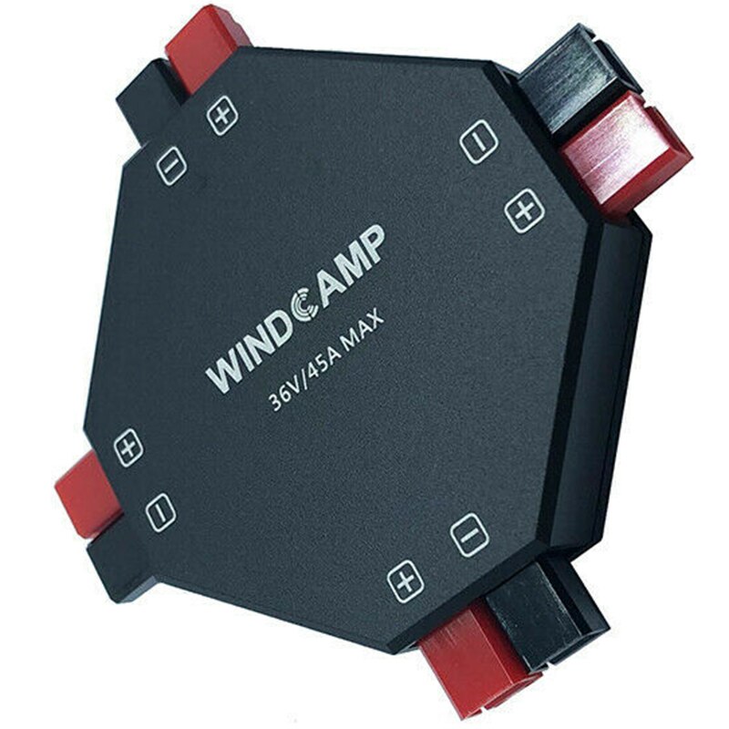 AP-4 30A divisor Powerpole 4-CH fuente de alimentación distribuidor Radio distribuidor de potencia