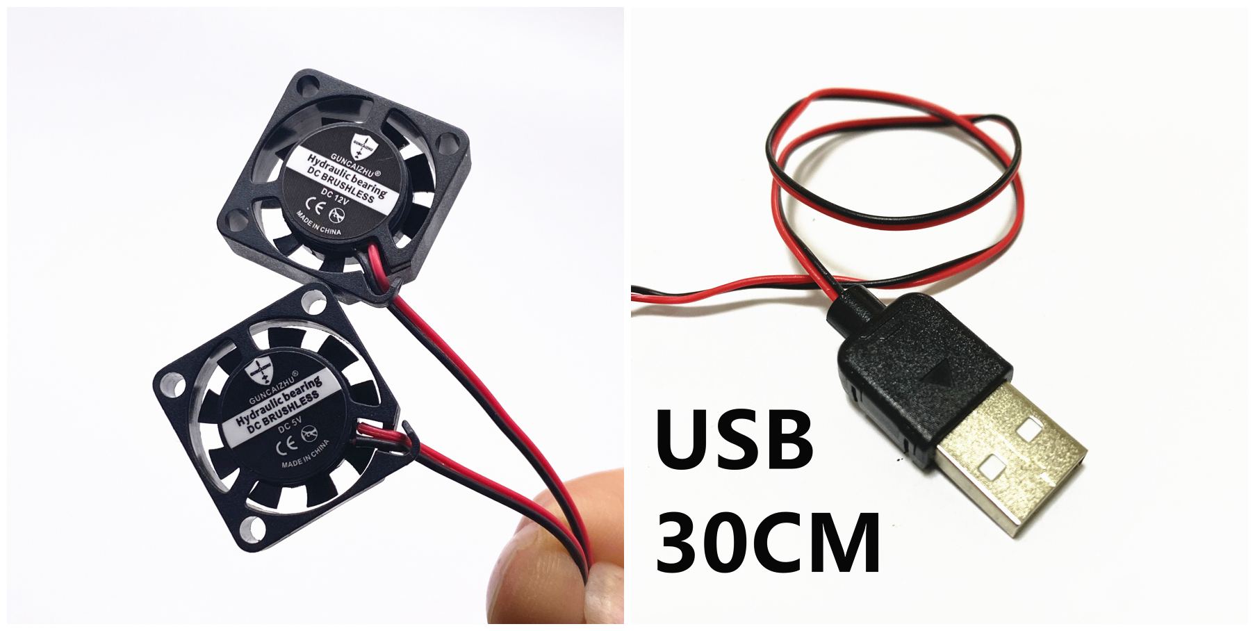 NEUE Hydrauliklager 2006 5 V 12 V 2 cm 20 mm Lüfter 20 x 20 x 6 mm Lüfter Ultradünner Lüfter Mini-Laptop-Lüfter 3-Draht: Grün / Schwarz