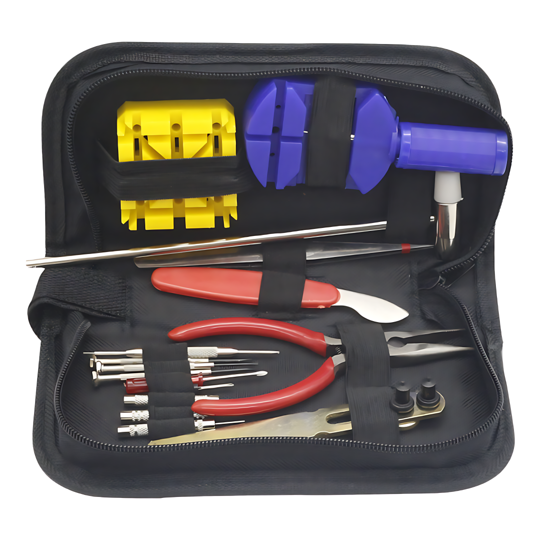 147 Stuks Horlogemaker Horloge Reparatie Reparatie Gereedschap Set Case Removeropener Bar Set Horloge Veer Pin Bars En Achterkant Case Opener Schroef: green
