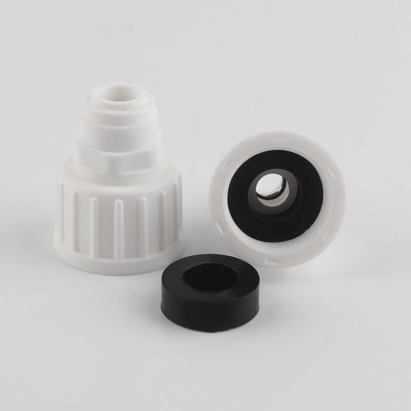 10Pcs 1/4 ''3/8'' Pe Pijp Connector 3/8 ''Female Draad Omgekeerde Osmose Ro Water System Fitting Tuin Irrigatie buis Connectors