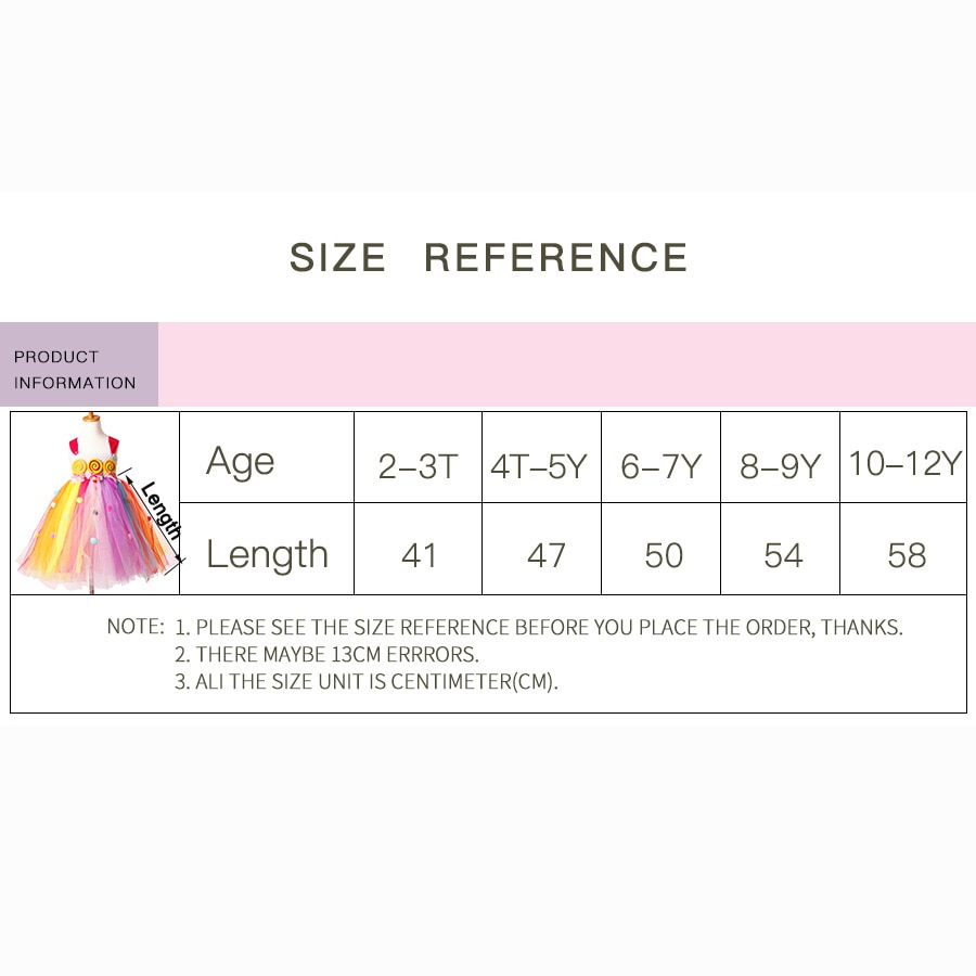 Candy Lollipop Girls Kids Tutu Dress Sweet Rainbow Birthday Dress Candy Land Children Tutu Costume Pageant Princess Gown