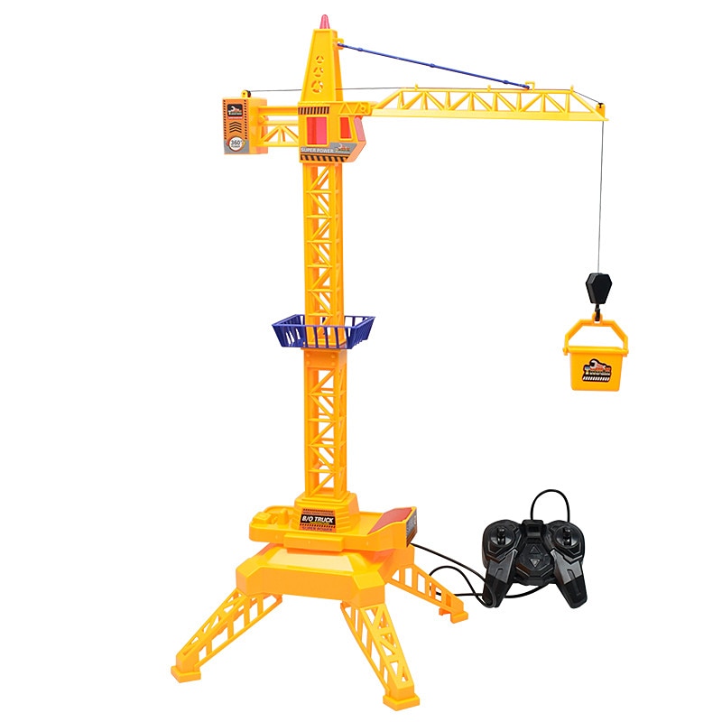 Barn rc wire kontrol konstruktion tårn kran legetøj simuleringsmodel børn engineering køretøj pædagogisk legetøj