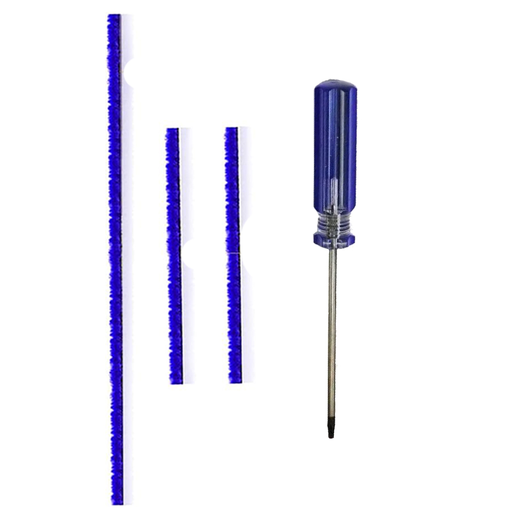 Plush Strips And Soleplate Wheels for Dyson V6 V7 V8 V10 V11 V15 Soft Roller Cleaner Head Strips Felt Strips Replacement Parts: light yellow