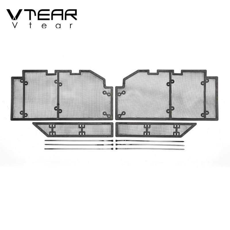 Vtear för haval  f7 f7x bil insektsskydd mesh frontgrill nät styling racing grillar tillbehör exteriör delar dekoration: Default Title