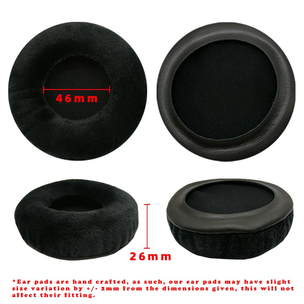 Ersatz-Ohrpolster für Sennheiser PC320 PC320 PC-320 G4mich Headset-Teile, Lederkissen, Samt-Ohrenschützer, Headset-Hülle
