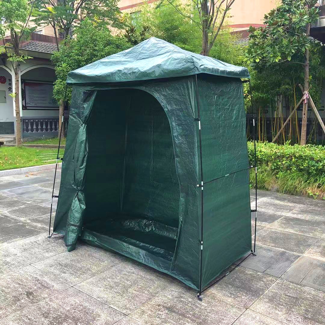 2m*1m Complete Tent PE Waterproof Mountain Bike Outdoor Bicycle Storage Shed Space Saving Bicycle Garden Storage Cover Shelter