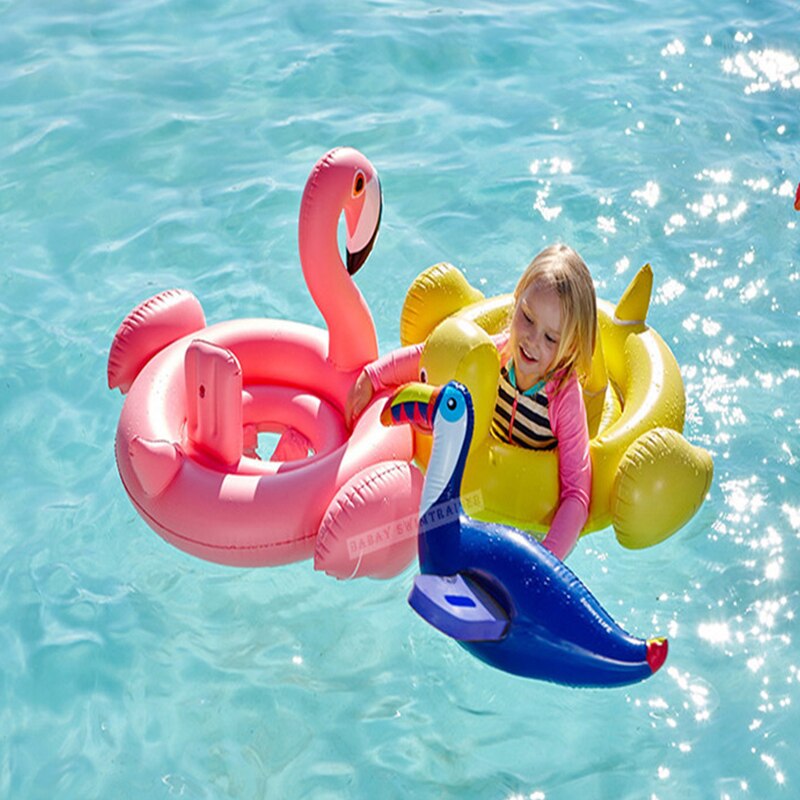 Neue Baby Aufblasbare Rosa Schwan Pool Schwimmen Matte Aufblasbare Flamingo Wasser Bett Kinder Wasser Spielzeug Wasser Spiel Spielzeug Strand spielzeug