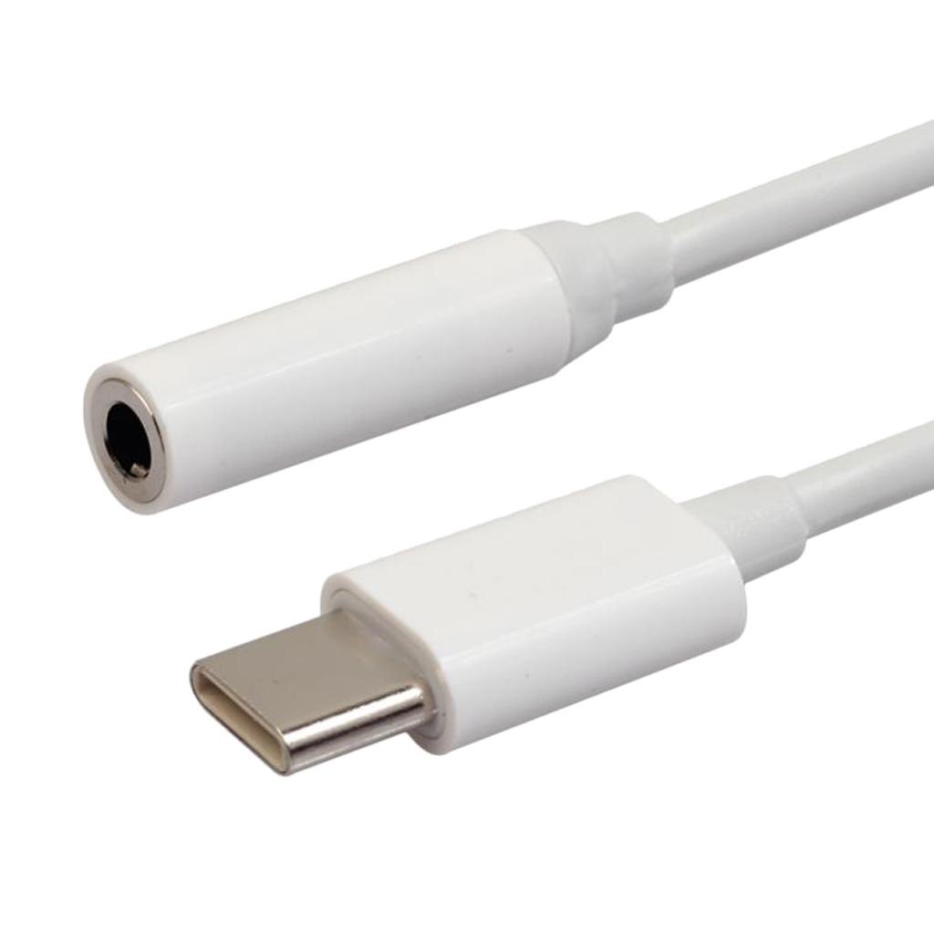 USB C Type C to 3.5mm Headphone Jack Adapter Audio Female Jack Headset Parts