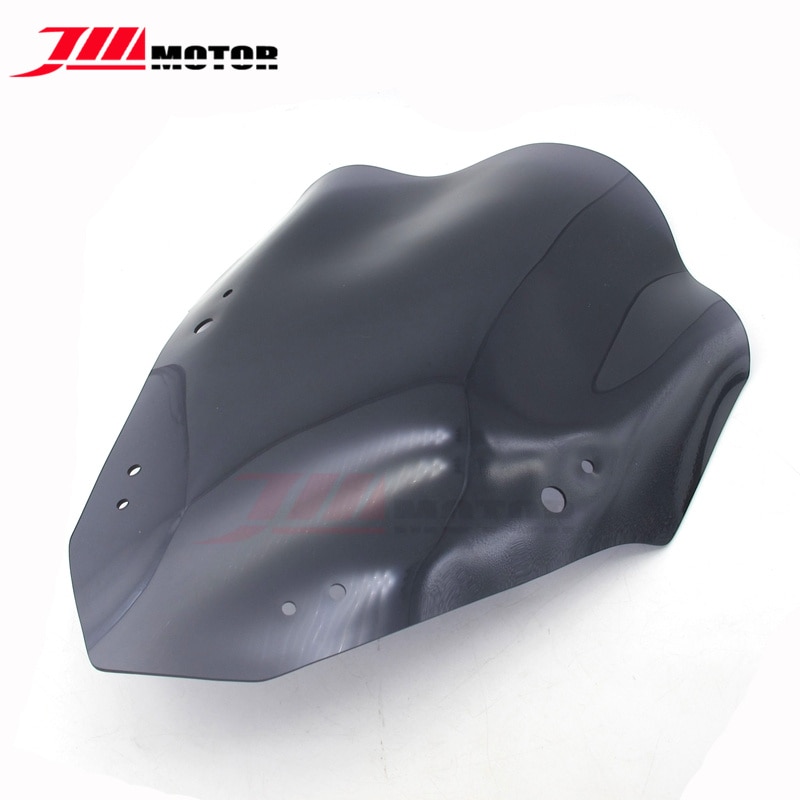 Parabrisas ahumado para motocicleta, doble burbuja, deflector de viento para YAMAHA XMAX 250 XMAX300 X-MAX250 X-MAX300