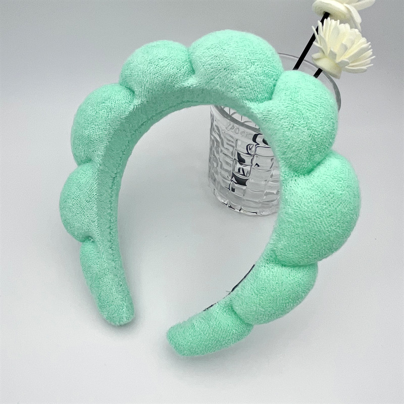Diadema de esponja antideslizante para mujer, diadema desmaquillar mujer diadema para limpieza facial bandas para el cabello de Spa de Yoga cinta pelo desmaquillar felpas cabello mujer cintillo skincare cinta pelo niña