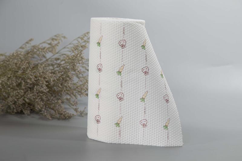 Rouleau de papier de cuisine, 1 rouleau de papier absorbant l'huile, papier lavable pour Restaurant, cuisine, bureau: Default Title