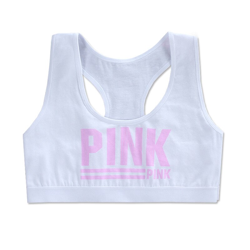Girls Bras Underwear 12 Years Puberty Girl Undies Children Top Racerback Streetwear Bralette Smalls Teenager Child Vest Fall 14
