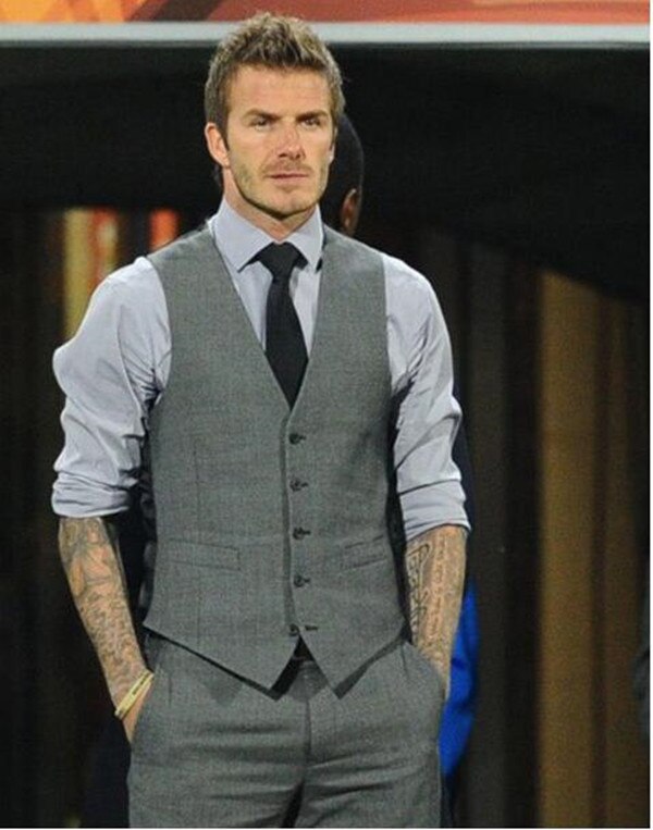 British Style Vest Wedding High Goods Cotton Men's Suit Vest High-end Men's Business Casual Suit Vest