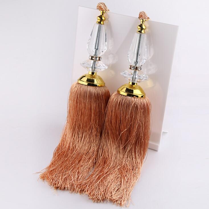 style curtain decoration accessories acrylic crystal hanging ball tassel bandage home textile decoration supplies: NO 5