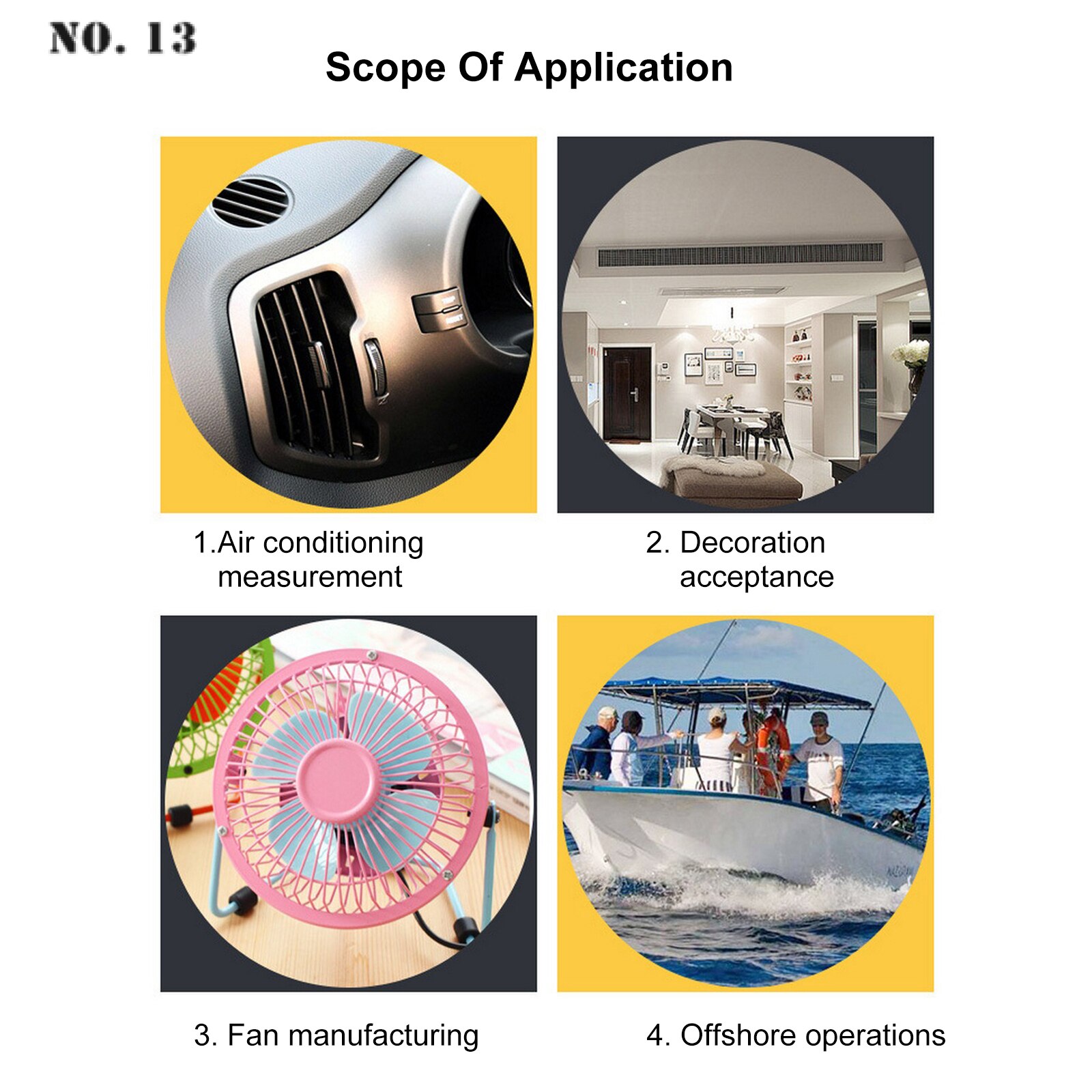 Digital Anemometer 0-30m/s Wind Speed Meter -10 ~ 45C Temperature Tester Anemometer with LCD Backlight Display