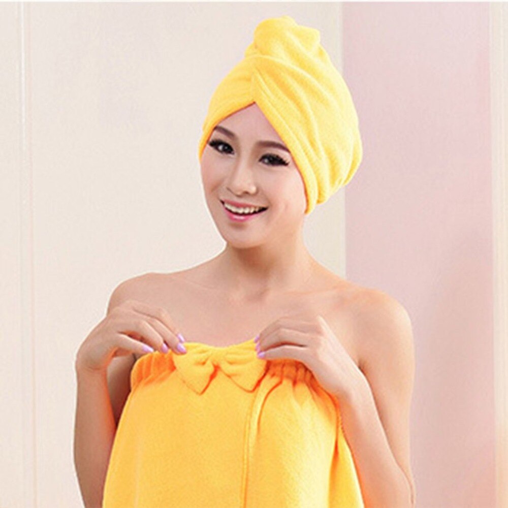 Diffuser Microfiber Bad Haar Droog Hoed Badmuts Za... Grandado