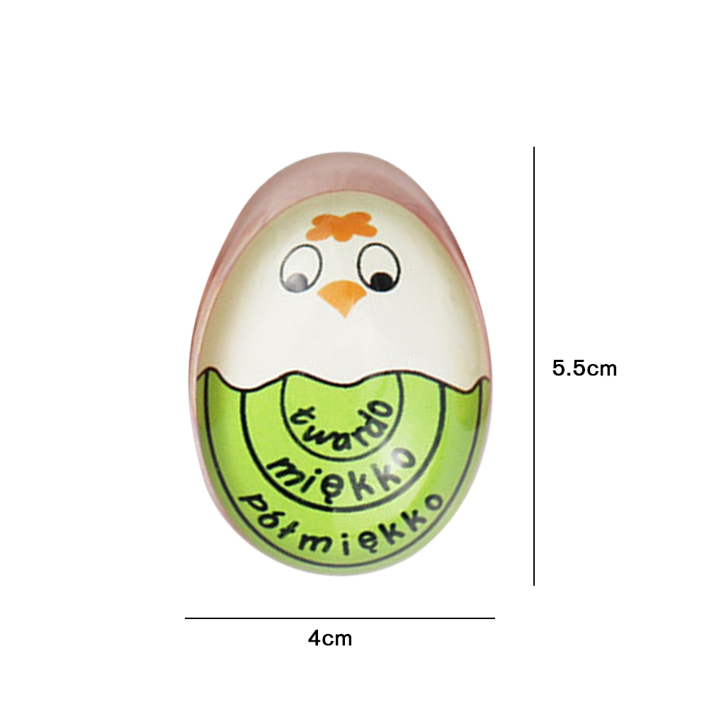 Color Changing Plastic Boiled Egg Alarm Cute Boiled Egg Timer Boiled Egg Alarm Timer Egg Cooking Tools Kitchen Gadgets