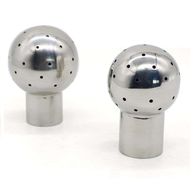 1/2&quot; 3/4“ 1” 1-1/2” 2” BSP Female Thread Cleaning Spray Ball Stainless Steel Sanitary Pipe Fittings Fix Tank Cleaning Ball Head