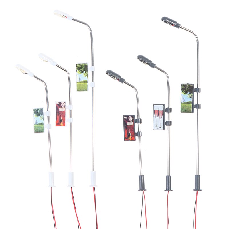 10 Stuks 1/100 1/150 1/200 Mini Model 3V Leds Tuin Straat Landschap Lichten Zand Tafel Accessoires