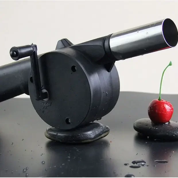 Outdoor Draagbare Handblazer Huishoudelijke Barbecue Houtskool Verbranding Blower Barbecue Fan Bbq Tools Camping Barbecue Accessoires