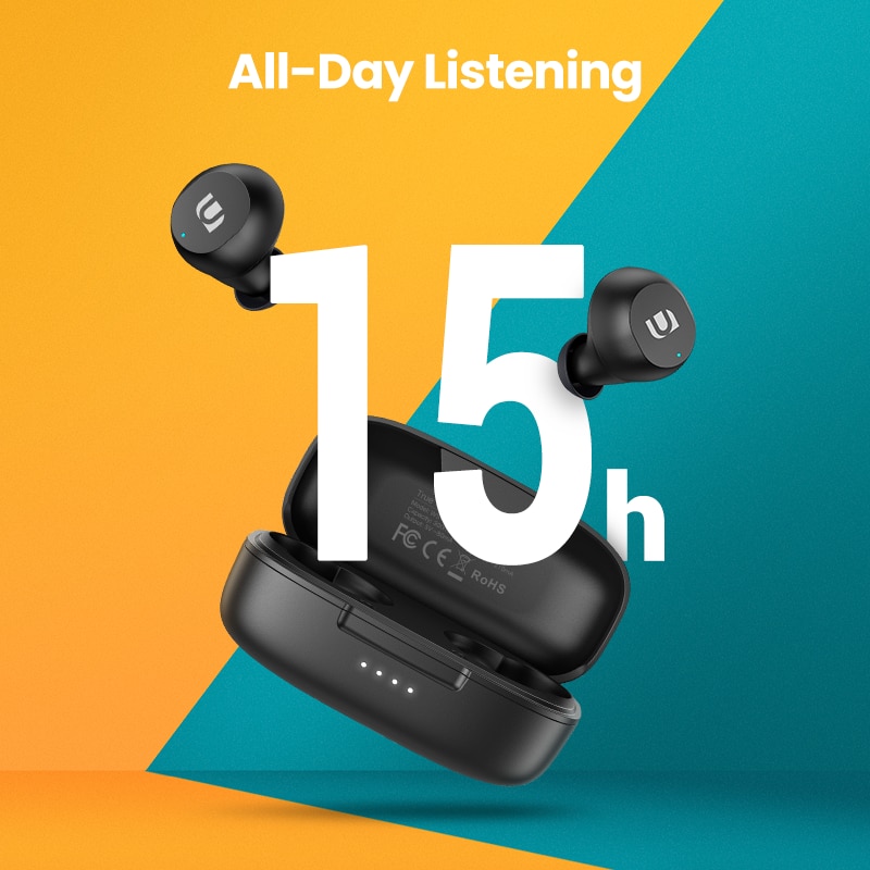 UGREEN-auriculares TWS inalámbricos por Bluetooth , novedad en auriculares intrauditivos estéreo deportivos con tecnología TWS, 5,0