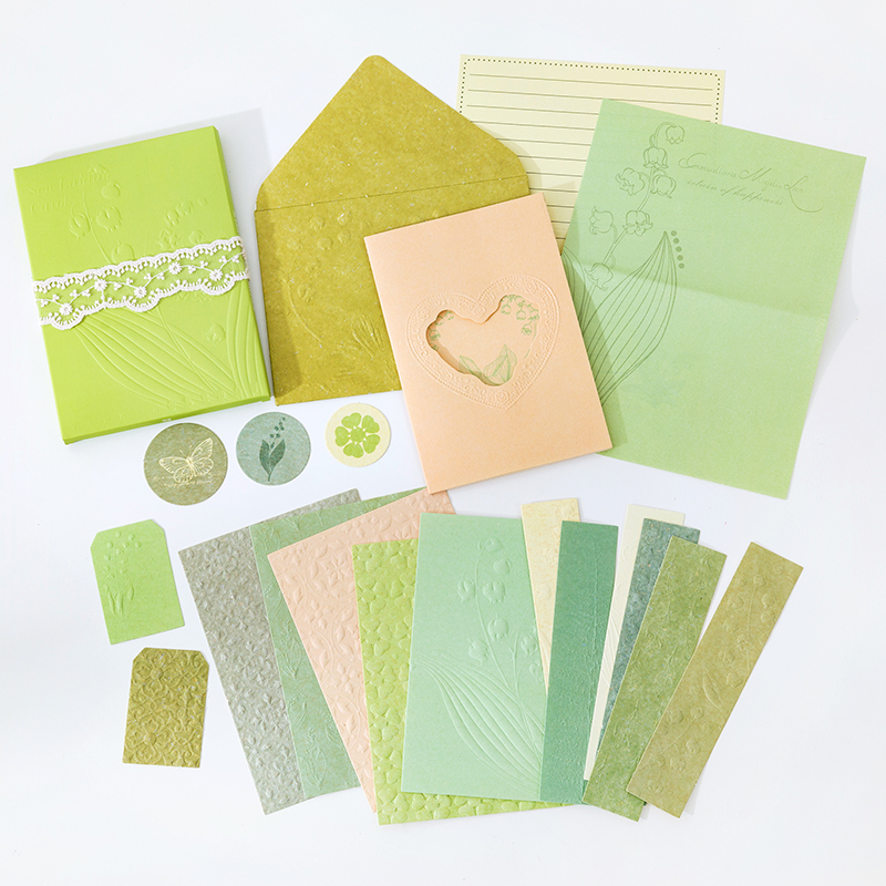 20 stk high-end præget bogtryk tredimensionelt materiale papir manuskript collage dekorativt materiale papir præget kort: 2