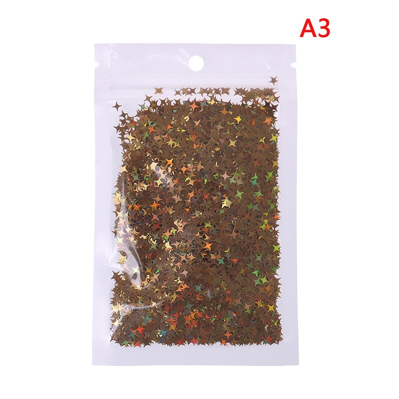 10g mischen Pailletten Pailletten Ultra Dünne Glitzernde Sterne PVC verlieren Pailletten Handwerk DIY Manikübetreffend Nagel Kunst Dekoration: 3