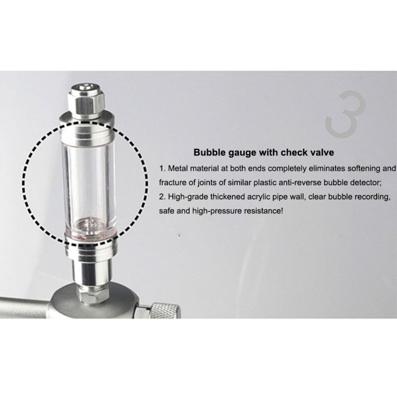 DIY Aquarium Carbon Dioxide Ggenerator Set Homemade Waterweed CO2 Solenoid Valve Cylinder Aquarium Accessories