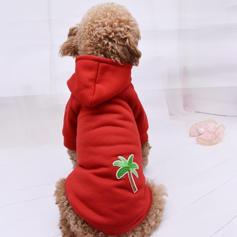 Pet Cute 2 Legged Hoodie Autumn Winter Thickening Warm Dog Clothes Outfit Tops Hooded Sweater For Dogs 2 2 2 2 1