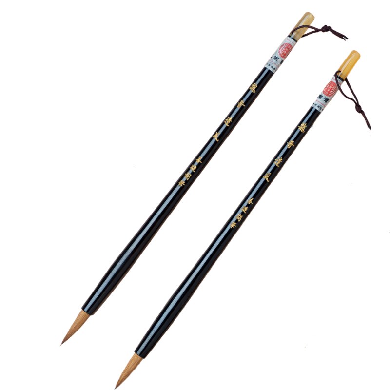 Small Regular Script Brush Pen Weasel Hair Brush Shou Jin Ti Calligraphy Brushes Tinta China Calligraphie