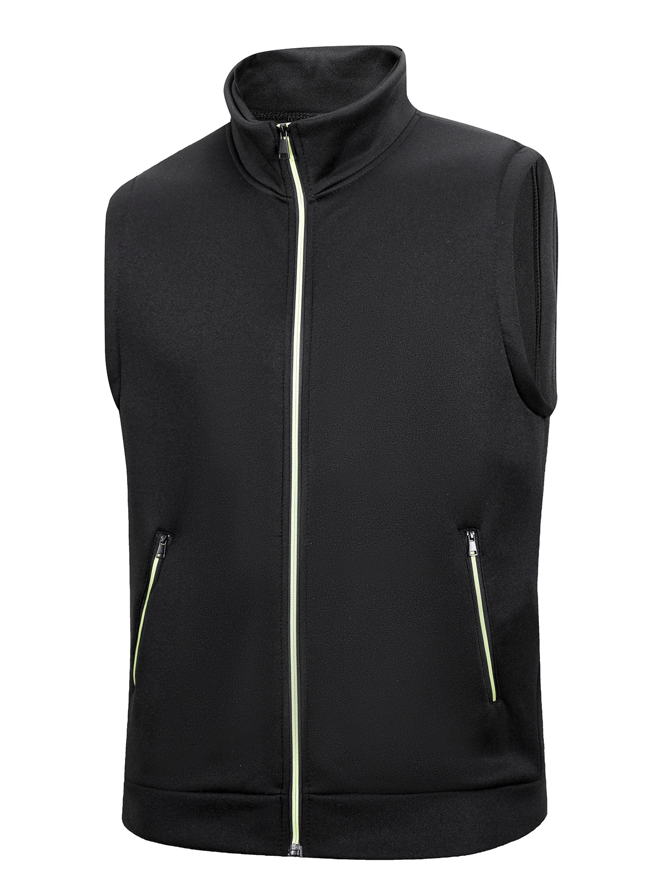 Herbst und Winter männer Reißverschluss Weste Jacke lässig warm Stehkragen Ärmellose Mäntel Männer Streetwear Jacke Weste Spitzen