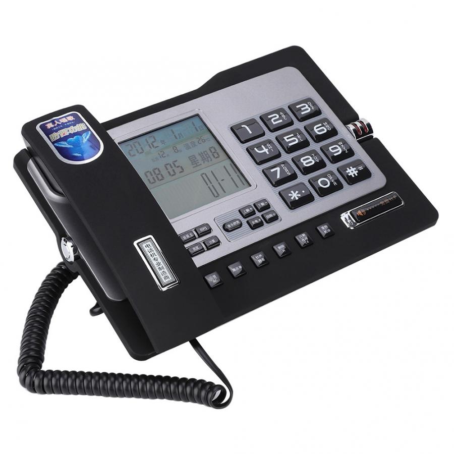 G026 Einfache Stil Feste Telefon Festnetz Schreibtisch Telefon für Heimat Sekretariat Schreibtisch