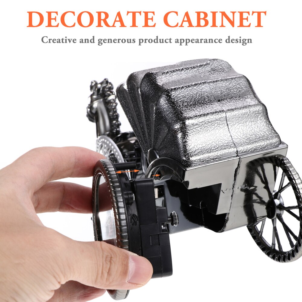 Horse Alarm Clock Luxury Retro Alarm Clock Novelty Unique Table Desk Clock