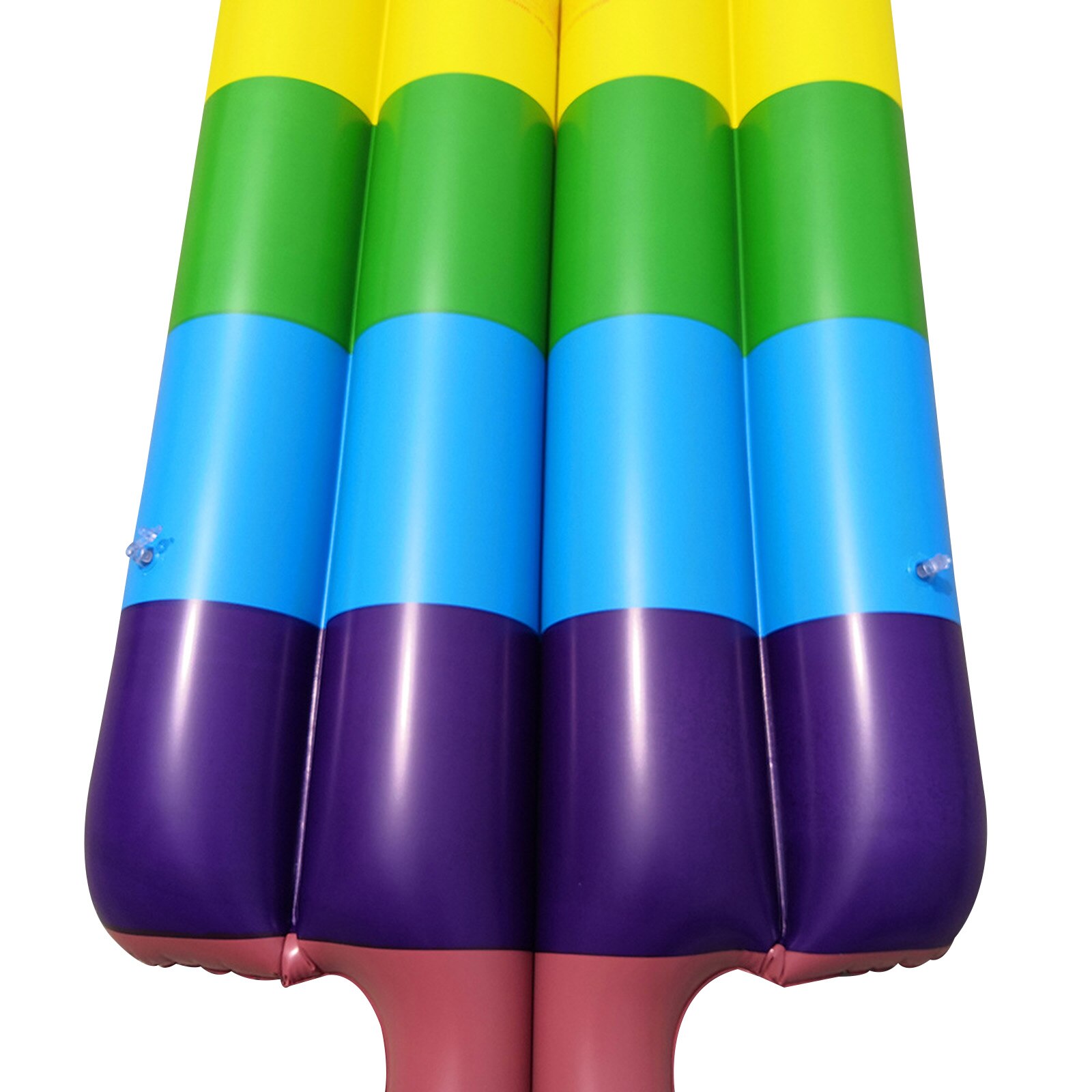 Collectie Zomer Kids Kinderen Zwemmen Rij Popsicle Kleurrijke Vorm Pvc Opblaasbare Ijs Zwembad Drijvende Lounge