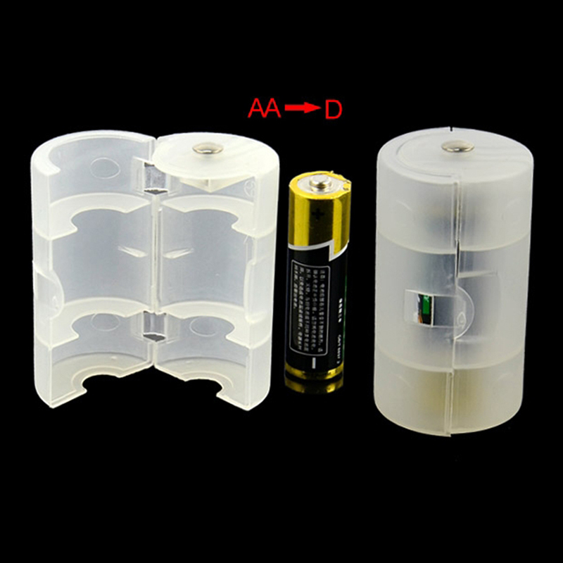 1 set 2AA naar D Cell Battery Adapter Etui Converter Switcher AA naar D Batterijen Adapter AA naar C batterij Box AAA naar AA Size