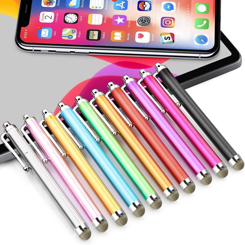 10 pcs Capacitive Stylus Touch Screen Pen Universal for iPad Pencil iPad Pro 11 12.9 10.5 Mini Huawei Stylus Tablet Pen Phone